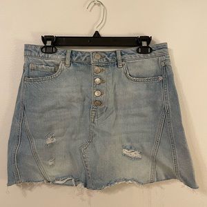 Free People Denim Skirt